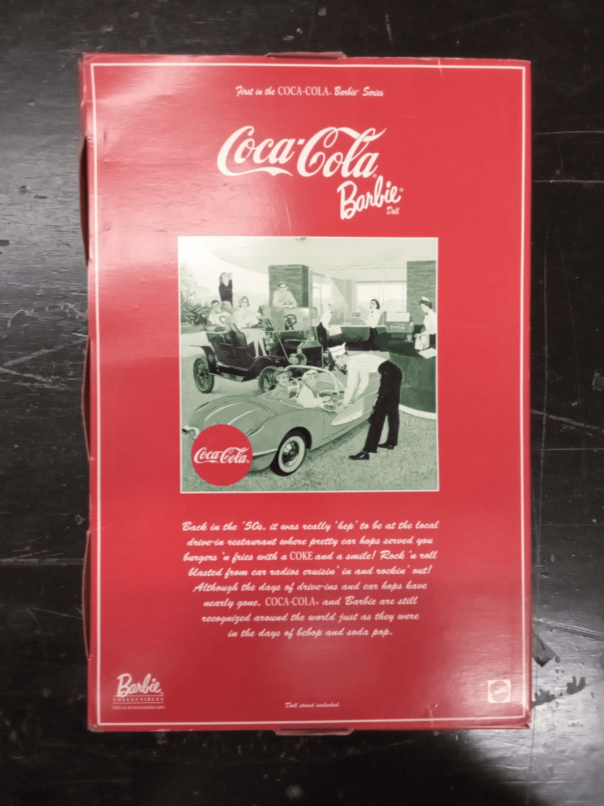 Mattel Coca-Cola Barbie Collector Edition Fashion Doll NRFB - Thumbnail 6