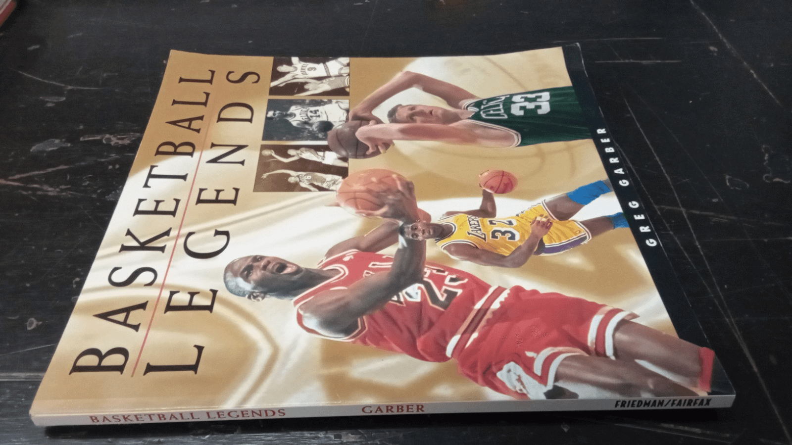 Basketball Legends by Greg Garber, Softcover Book, 1993 - Thumbnail 3