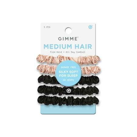 Gimme Beauty Medium Hair Elastics, Blonde & Black, 5 Ct | CVS - Thumbnail 3
