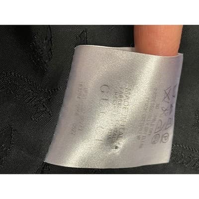 Gucci Women's Gray Pinstripe Wool Suit Blazer Pants Set Y2K mid rise 2000s vtg S - Thumbnail 16