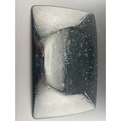 Kurt McVay 1986 Studio Art Glass Tray Iridescent Fused Glass, Modern Geometric - Thumbnail 6