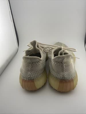 Yeezy Boost 350 V2 Citrin Adidas Size 8 Men's GUC Authentic Guaranteed Kanye - Thumbnail 3