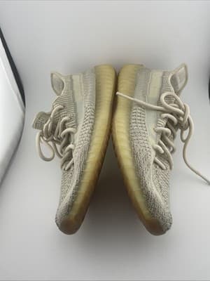 Yeezy Boost 350 V2 Citrin Adidas Size 8 Men's GUC Authentic Guaranteed Kanye - Thumbnail 5