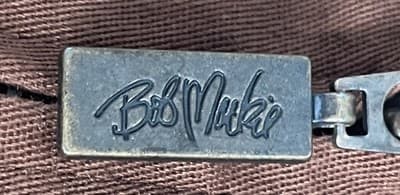 Bob Mackie Wearable Art Women’s Jacket Brown Zip Up Rhinestones Bling Size XS - Thumbnail 4