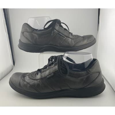 Mephisto Laser Black Leather Walking Shoes Air Relax Comfort Sz 9 - Thumbnail 2