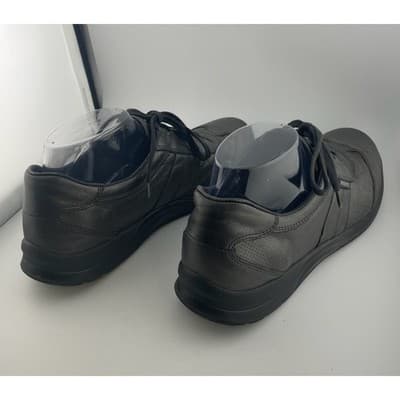 Mephisto Laser Black Leather Walking Shoes Air Relax Comfort Sz 9 - Thumbnail 7