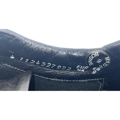 Mephisto Laser Black Leather Walking Shoes Air Relax Comfort Sz 9 - Thumbnail 17