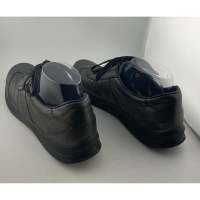 Mephisto Laser Black Leather Walking Shoes Air Relax Comfort Sz 9 - Thumbnail 6
