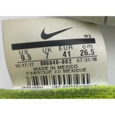 Nike Free RN 2017 Women's Running Shoes Grey White Black Size 9.5 - Thumbnail 8
