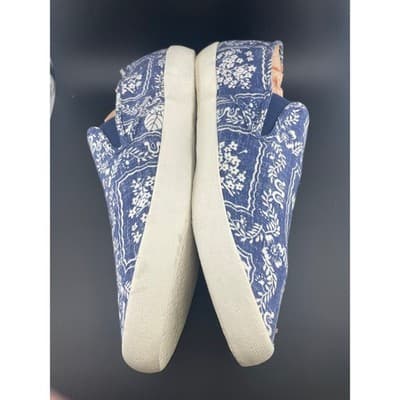 Reyn Spooner Seavees Baja Slip On Shoes Mens 13 Blue Hawaiian Print - Thumbnail 5