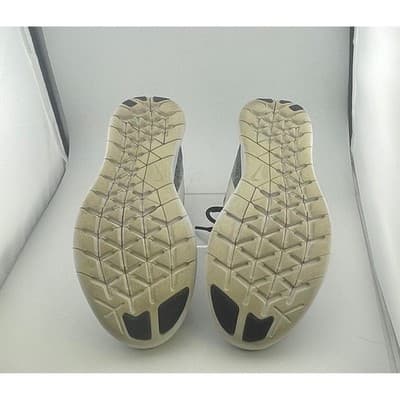 Nike Free RN 2017 Women's Running Shoes Grey White Black Size 9.5 - Thumbnail 5