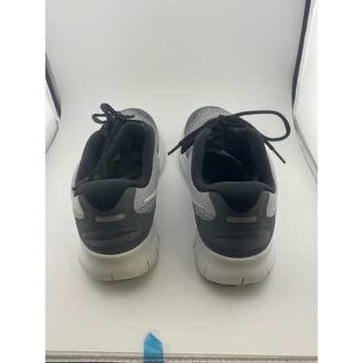 Nike Free RN 2017 Women's Running Shoes Grey White Black Size 9.5 - Thumbnail 2
