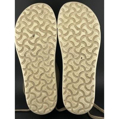 Birkenstock Bend Low Taupe Beige Knit Suede Sneakers EU 40 US 9 - Thumbnail 8