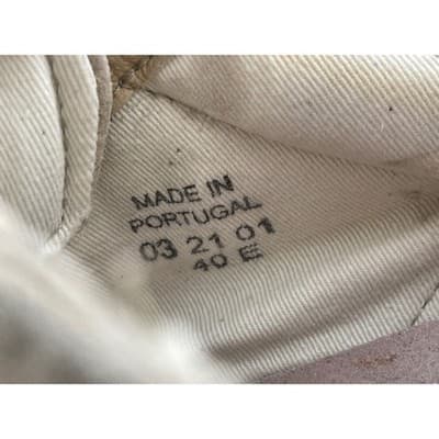 Birkenstock Bend Low Taupe Beige Knit Suede Sneakers EU 40 US 9 - Thumbnail 10