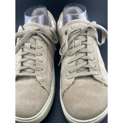 Birkenstock Bend Low Taupe Beige Knit Suede Sneakers EU 40 US 9 - Thumbnail 6