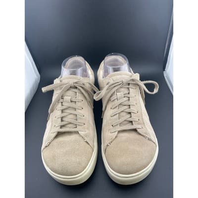Birkenstock Bend Low Taupe Beige Knit Suede Sneakers EU 40 US 9 - Thumbnail 2