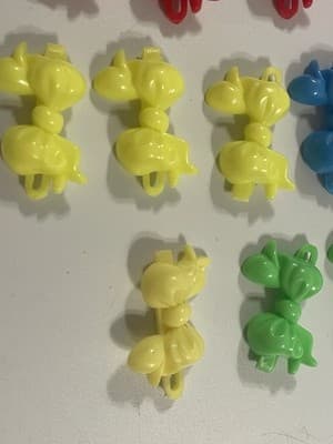 Vintage Girl’s Hair Clip Bow Barette Lot Neon Bright Colors 80’s 90’s Y2K 2000’s - Thumbnail 8