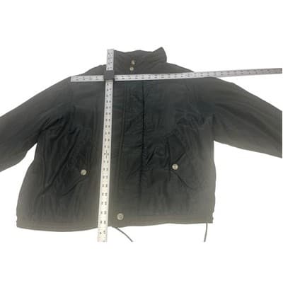Vintage 90s Silk Bomber Jacket Black Kriss Kross Windbreaker Quilted Lined M L - Thumbnail 11