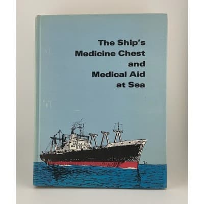Vintage Nautical Books Set Ship Medicine Chest 1978 Knot Tying Maritime Survival - Thumbnail 2