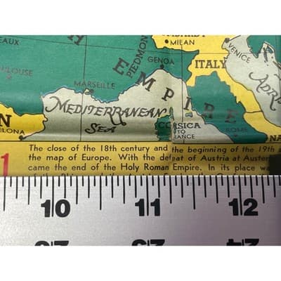 1939 May Pre-WWII Reich Map Pair "Ups and Downs of the Reich" Sunday News Color - Thumbnail 7