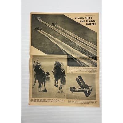 1939 May Pre-WWII Reich Map Pair "Ups and Downs of the Reich" Sunday News Color - Thumbnail 11