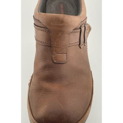 Merrell Dassie Stitch Brown Leather Comfort Clogs Slip On Women's 9 EU40 - Thumbnail 21