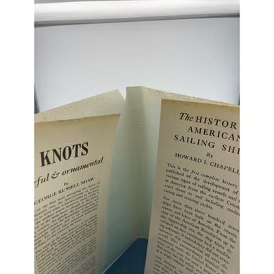 Vintage Nautical Books Set Ship Medicine Chest 1978 Knot Tying Maritime Survival - Thumbnail 23