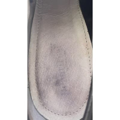 BeautiFeel Ashley Black Leather Comfort Pumps sz 40 9 Block Heel Made in Israel - Thumbnail 18