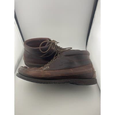 Timberland Men's Chukka Boots size 12 brown leather workwear - Thumbnail 10