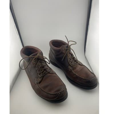 Timberland Men's Chukka Boots size 12 brown leather workwear - Thumbnail 3