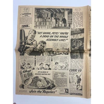 1943 WWII Color Map Pacific Theater "Beating Back to Tokyo" World Maps Newspaper - Thumbnail 15
