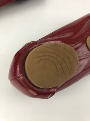 Kate Spade Burgundy patent Leather Loafers Size 8.5 - Thumbnail 5