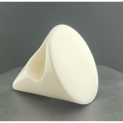 Karl Lagerfeld Sobral White Cone Bracelet & Ring Set Avant Garde Runway Jewelry - Thumbnail 7