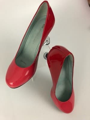 United Nude Eamz Pump Raspberry fade Patent Leather Size 39 Women's Shoes US 8.5 - Thumbnail 4