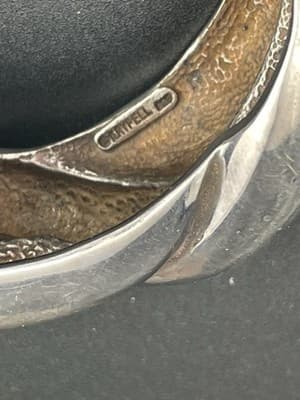 Charles Krypell Vintage Sterling Cuff Bracelet Chunky Small Size Knot Signed - Thumbnail 9