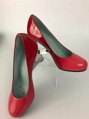 United Nude Eamz Pump Raspberry fade Patent Leather Size 39 Women's Shoes US 8.5 - Thumbnail 3