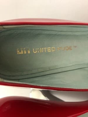 United Nude Eamz Pump Raspberry fade Patent Leather Size 39 Women's Shoes US 8.5 - Thumbnail 13