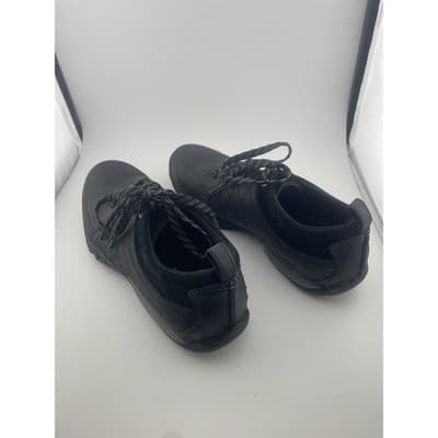 Merrell Mimosa Lena black leather women's comfort sneaker sz 6.5 EUC suede trim - Thumbnail 6