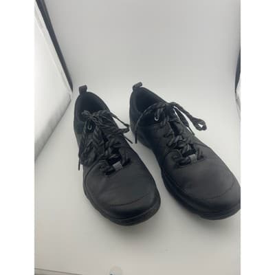 Merrell Mimosa Lena black leather women's comfort sneaker sz 6.5 EUC suede trim - Thumbnail 5