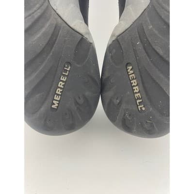 Merrell Mimosa Lena black leather women's comfort sneaker sz 6.5 EUC suede trim - Thumbnail 10