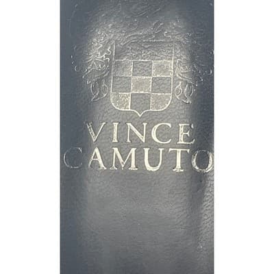Vince Camuto Vyammi V-cut black leather ankle booties size 8 heeled boots - Thumbnail 11