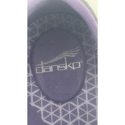 Dansko Paisley Black suede Sneakers Waterproof Comfort Vibram Women's size 39 - Thumbnail 14