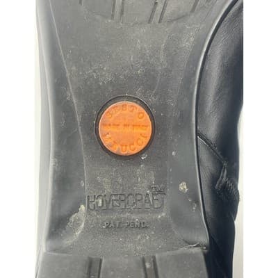 Sesto Meucci vintage 90's architectural black leather boots Italy sz 10.5 - Thumbnail 13