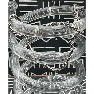 Lagos Signature Caviar Sterling Silver Beaded Necklace 18" 5mm 52g - Thumbnail 4