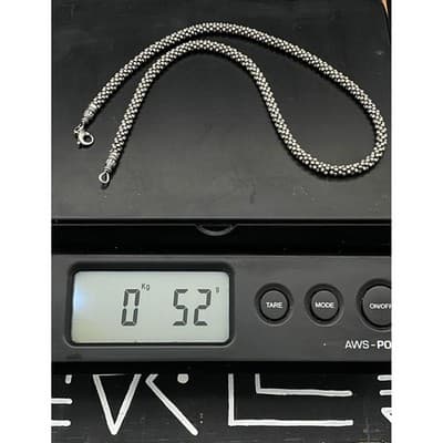 Lagos Signature Caviar Sterling Silver Beaded Necklace 18" 5mm 52g - Thumbnail 10