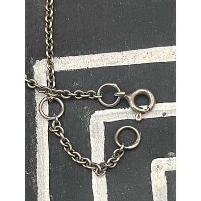 Sterling Silver Celtic Knot Necklace Celtic Revival Openwork Pendant Necklace - Thumbnail 7