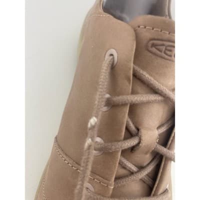 Keen Lorelaii II lace up sneaker women's sz 8.5 light taupe dusty lavender EUC - Thumbnail 10