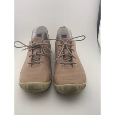 Keen Lorelaii II lace up sneaker women's sz 8.5 light taupe dusty lavender EUC - Thumbnail 3