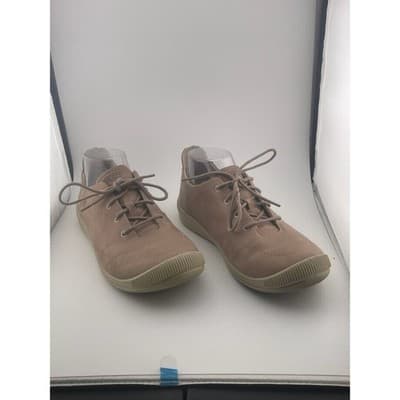 Keen Lorelaii II lace up sneaker women's sz 8.5 light taupe dusty lavender EUC - Thumbnail 5