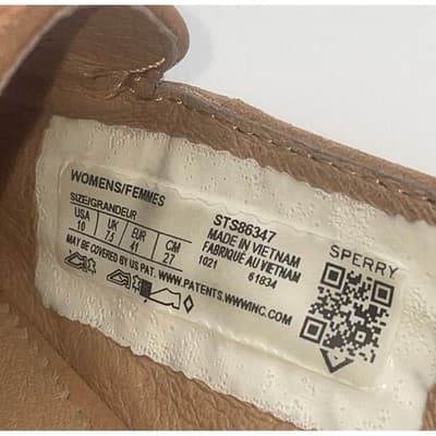 Leather Suede pointed toe slingback flat sandals Sperry Saybrook women's sz 10 - Thumbnail 14